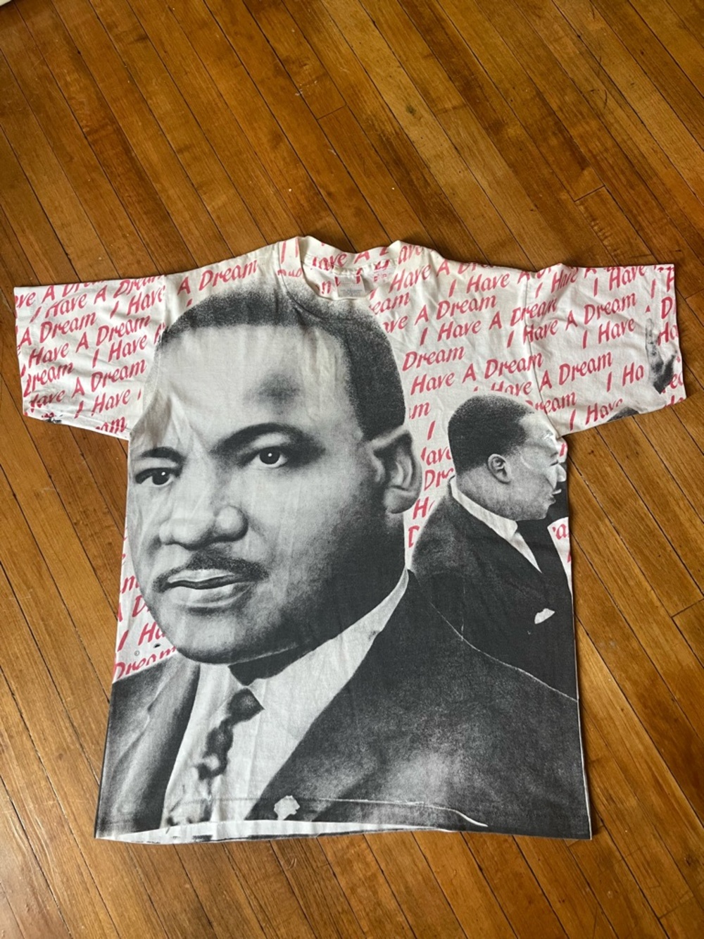 Vintage 1990s MLK I Have a Dream AOP T-shirt